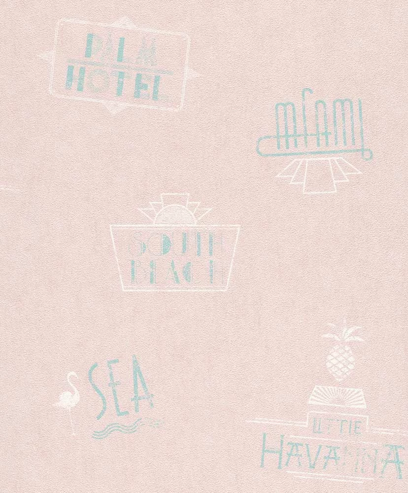 Barbara Becker Tapete B.b. Miami Rosa 476200 3 Barbara Becker Tapete B.b. Miami Rosa 476200