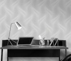 Guido Maria Kretschmer Tapete 3D Wellen Grau 10146-43