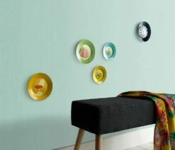 Guido Maria Kretschmer Tapete Uni Grün Glitzer 10004-07