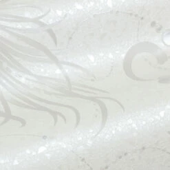 Glööckler Tapete Vlies Federn Weiss Glanz 54847 -Haus Dekoration Harald Gloeoeckler Tapete Vlies Federn silberwei 2