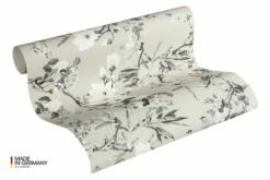 Michalsky Tapete Vlies Blüten Floral Taupe Grau 36498-3 7 Michalsky Tapete Vlies Blüten Floral Taupe Grau 36498-3 -Haus Dekoration Michalsky Tapete Vlies Vogel Blumen taupe grau 3 1