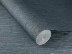 Vliestapete Rasch Blau Gold Einfarbig Linien 844436 9 Vliestapete Rasch Blau Gold Einfarbig Linien 844436 -Haus Dekoration Rasch Vliestapete Textil Optik Blau Gold 844436 63214516 2