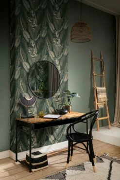 Vliestapete Rasch 752687 Leder Struktur Grün 12 Vliestapete Rasch 752687 Leder Struktur Grün -Haus Dekoration Rasch Vliestapete Uni Leder Optik Gruen 752687 63215922 3