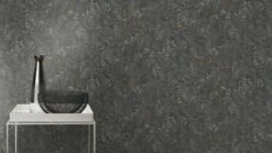 Tapete Barbara Home Collection Ranken Dunkelgrau-Gold -Haus Dekoration Tapete Barbara Home Collection Ranken Dunkelgrau Gold 63212153 3