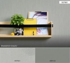 Tapete Einfarbig Grau AS Creation 93790-1 -Haus Dekoration Tapete Einfarbig grau AS Creation 93790 1 134089 5