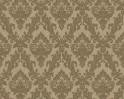 Flock Tapete Ornament Beige Taupe Architects Paper 33582-4