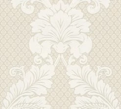 Tapete Flock Ornamente Silber Architects Paper 30544-1