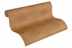 Vliestapete Waben-Optik Lutèce Braun 32659-6 -Haus Dekoration Tapete Grafik AS Creation braun 32659 6 170072