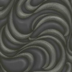 Tapete Guido Maria Kretschmer Wellen Schwarz 10220-15 -Haus Dekoration Tapete Guido Maria Kretschmer Wellen schwarz 10220 15 63210159 3