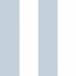 Tapete Kinder Blockstreifen Hellblau Weiß 005473