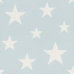 Vliestapete Kinder Sterne Hellblau Weiss 138932