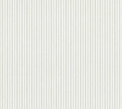 Tapete Kinder Streifen Muster Weiß Silber Metallic 35565-2