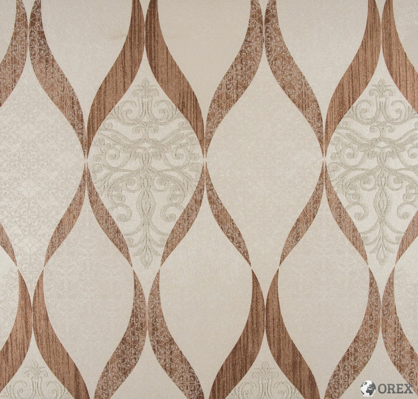 Tapete Kretschmer Deluxe Glasperlen Kupfer 41006-30 4 Tapete Kretschmer Deluxe Glasperlen Kupfer 41006-30 – Bild 2