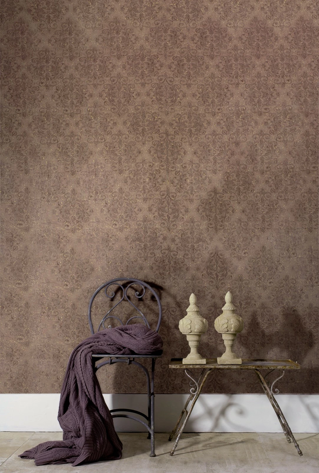 Vliestapete Ornamente Glitzer AS Creation Braun Gold 31990-3 5 Vliestapete Ornamente Glitzer AS Creation Braun Gold 31990-3 – Bild 3