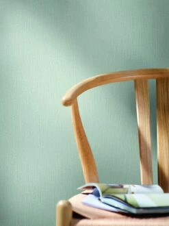 Haus Dekoration -Haus Dekoration Tapete Papis Loveday Gruen Textil Optik 86749 63213104 2