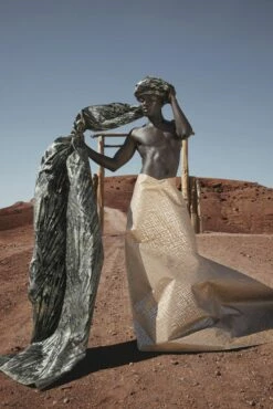 Papis Loveday Tapete 86729 Schraffur Orange Platin -Haus Dekoration Tapete Papis Loveday Orange Platin Struktur 86729 63213084 5