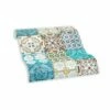 Tapete Selbstklebend Blau Bunt Kacheln Ethno 368411 -Haus Dekoration Tapete Selbstklebend blau bunt Kacheln Ethno 368411 63203743 1