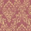 Tapete Textil Barock Hellrot Gold Architects Paper 30659-6 -Haus Dekoration Tapete Textil Blumen hellrot gold Architects Paper