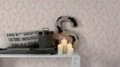 Tapete Vlies 37367-2 Federn Weiß Rosa Grau Glitzer -Haus Dekoration Tapete Vlies 37367 2 Federn weiss rosa grau glitzer 63202814 1