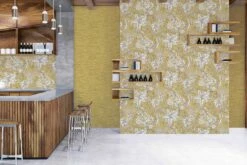 Tapete Vlies 37525-2 Gestreift Gelb Grau -Haus Dekoration Tapete Vlies 37525 2 Streifen gelb grau 63206041 5