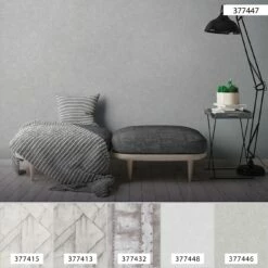 Tapete Vlies 37744-7 Optik Putz Hellgrau -Haus Dekoration Tapete Vlies 37744 7 Optik Putz hellgrau 63205798 2