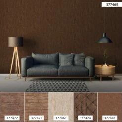 Tapete Vlies 37746-5 Rinde Baum Braun Gold Schwarz -Haus Dekoration Tapete Vlies 37746 5 Rinde Baum braun gold schwarz 63205806 3