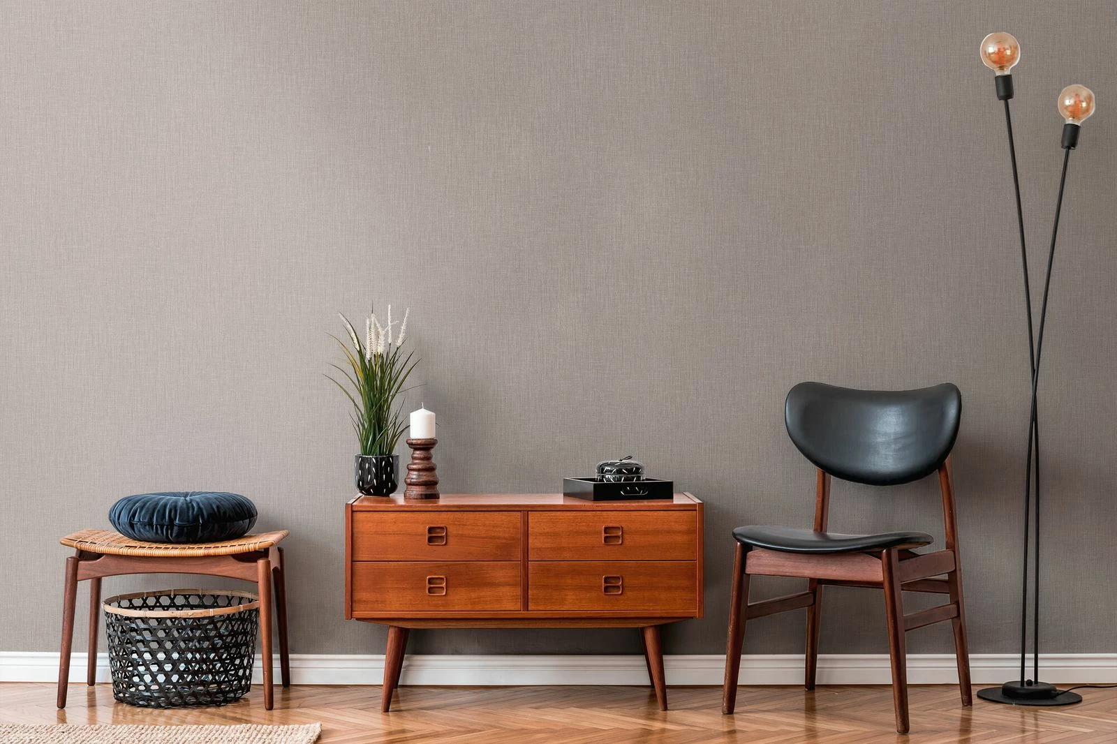 Tapete Vlies 37952-4 Texturiert Einfarbig Hellbraun 6 Tapete Vlies 37952-4 Texturiert Einfarbig Hellbraun – Bild 4