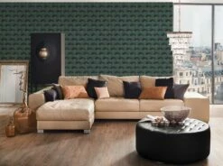 Tapete Vlies 3D-Effekt Grafisch Grün Schwarz Gold 38202-3 10 Tapete Vlies 3D-Effekt Grafisch Grün Schwarz Gold 38202-3 -Haus Dekoration Tapete Vlies 3D Effekt Grafisch gruen schwarz gold 38202 3 63209734 1