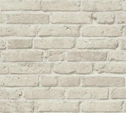 Vlies Tapete Steinoptik Beigeweiss AS Creation 35581-3