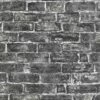 Tapete Vlies Backstein Wand Schwarz Grau 6318-15 -Haus Dekoration Tapete Vlies Backstein Wand schwarz grau 6318 15 63209911 2