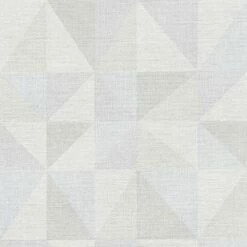 Tapete Vlies Dreieck Grafisch Grau Blau AS Creation 35181-3