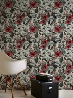 Tapete Vlies Dschungel Blumen Grau Grün 37216-1 13 Tapete Vlies Dschungel Blumen Grau Grün 37216-1 -Haus Dekoration Tapete Vlies Dschungel Blumen grau gruen 37216 1 63202184 5