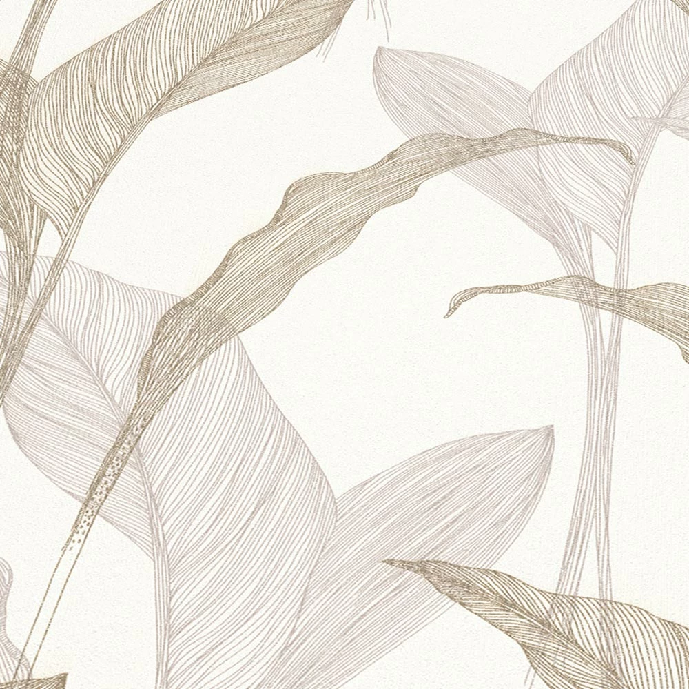 Tapete Vlies ELLE Blätter Floral Gold Glitzer 10207-02 6 Tapete Vlies ELLE Blätter Floral Gold Glitzer 10207-02 – Bild 4