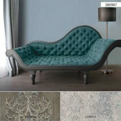 Tapete Vlies Einfarbig Streifen Blau 38098-7 -Haus Dekoration Tapete Vlies Einfarbig Streifen blau 38098 7 63209854 1