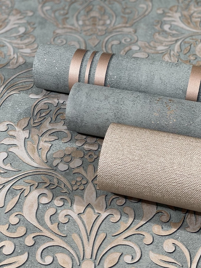 Tapete Vlies Einfarbig Struktur Metallic Alt-rosa 32627 4 Tapete Vlies Einfarbig Struktur Metallic Alt-rosa 32627 – Bild 2