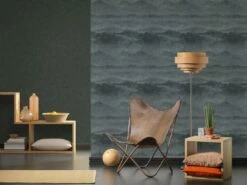 Tapete Vlies Einfarbig Vintage Anthrazit 36714-2 -Haus Dekoration Tapete Vlies Einfarbig Vintage anthrazit 36714 2 2