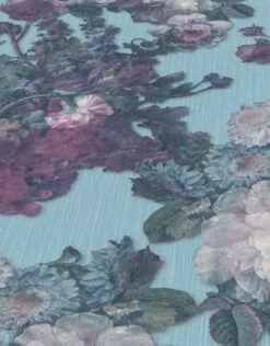 Tapete Vlies Elle Floral Rosen Blau Glitzer 10153-18 -Haus Dekoration Tapete Vlies Elle Floral Rosen blau Glitzer 10153 18 63207006 3