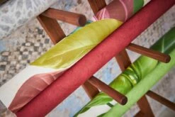 Tapete Vlies Floral Blätter Grün Rot Weiß 37862-1 -Haus Dekoration Tapete Vlies Floral Blaetter gruen rot weiss 37862 1 63206696 4