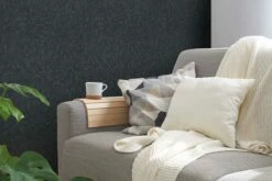 Tapete Vlies Grafisch 3D Dunkelgrau Glanz 38203-5 -Haus Dekoration Tapete Vlies Grafisch 3D dunkelgrau Glanz 38203 5 63209741