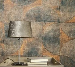 Tapete Vlies Grafisch Metallic Patina Braun Kupfer 32822 -Haus Dekoration Tapete Vlies Grafisch Metallic Patina braun kupfer 32822 63207662 2