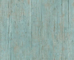 Tapete Vlies Holzbalken Textur Türkis Braun 36487-1