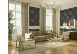 Tapete Vlies Ornamente Barock Anthrazit Gold 38096-4 -Haus Dekoration Tapete Vlies Ornamente Barock anthrazit gold 38096 4 63209840