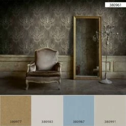 Tapete Vlies Ornamente Barock Braun Blau Weiss 38096-1 11 Tapete Vlies Ornamente Barock Braun Blau Weiss 38096-1 -Haus Dekoration Tapete Vlies Ornamente Barock braun blau weiss 38096 1 63209837 2