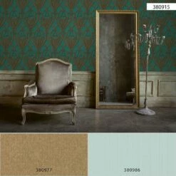 Tapete Vlies Ornamente Klassik Grün Gold 38091-5 11 Tapete Vlies Ornamente Klassik Grün Gold 38091-5 -Haus Dekoration Tapete Vlies Ornamente Klassik gruen gold 38091 5 63209820 1