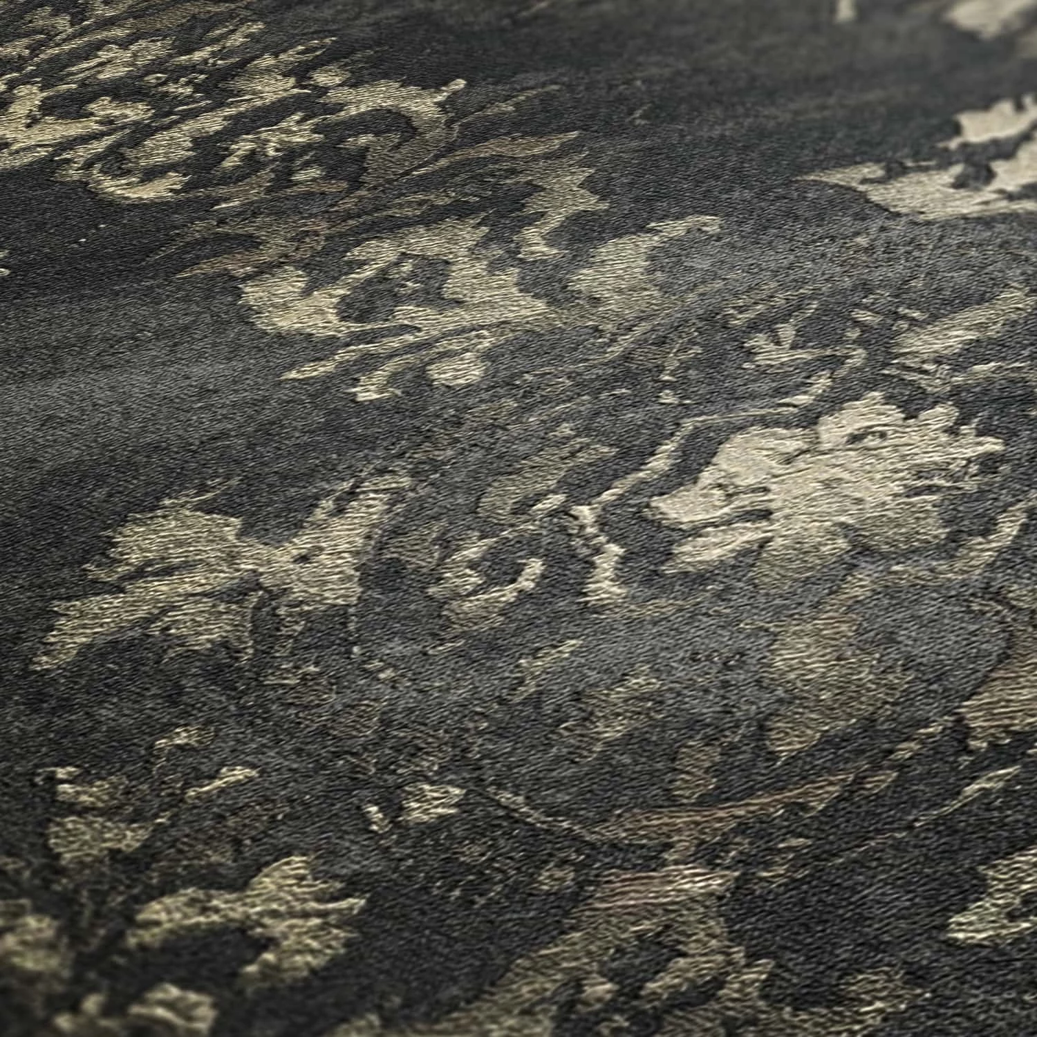 Tapete Vlies Ornamente Anthrazit Beige 38707-4 5 Tapete Vlies Ornamente Anthrazit Beige 38707-4 – Bild 3