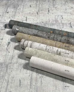 Tapete Vlies Patina Kork Grau Gold Metallic 85750