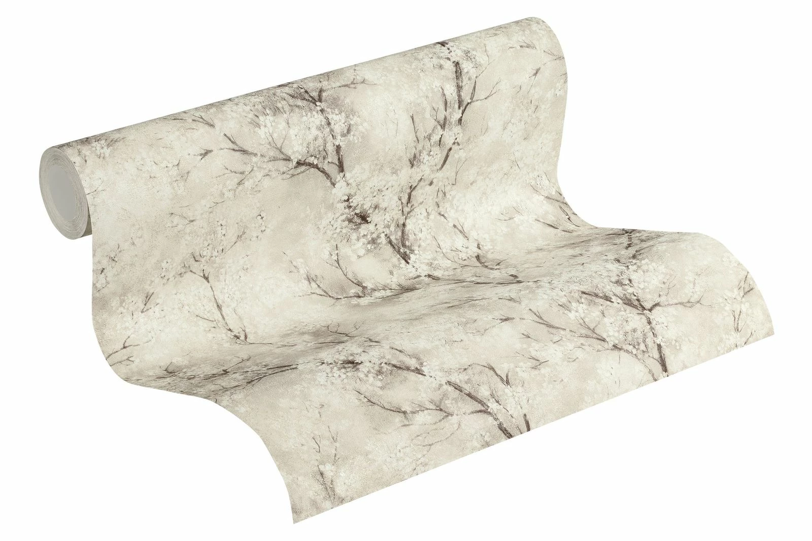 Tapete Vlies Ranken Mit Blumen Creme Weiß Braun 37420-2 3 Tapete Vlies Ranken Mit Blumen Creme Weiß Braun 37420-2