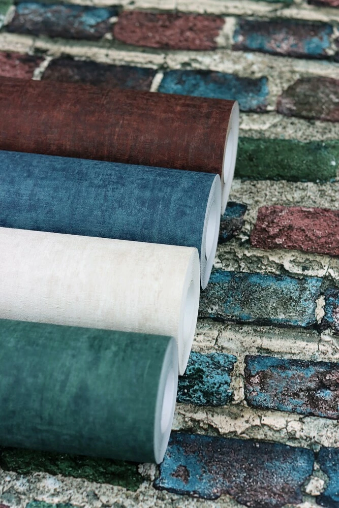 Tapete Vlies Rasch Uni Putz Rost Dunkelblau 429275 7 Tapete Vlies Rasch Uni Putz Rost Dunkelblau 429275 – Bild 5