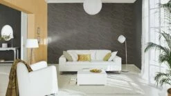 Tapete Vlies Rasch Uni Putz Rost Schwarz 429268 -Haus Dekoration Tapete Vlies Rasch Uni Putz Rost schwarz 429268 63207220 2