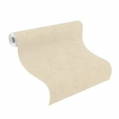 Tapete Vlies Rasch Uni Struktur Beige 408133